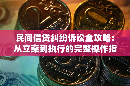 武汉民间借贷纠纷诉讼全攻略：从立案到执行的完整操作指南