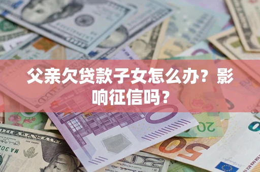 武汉父亲欠贷款子女怎么办？影响征信吗？