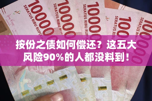 武汉按份之债如何偿还？这五大风险90%的人都没料到！